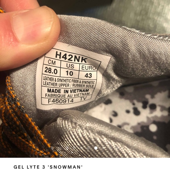 ASICS Gel Lyte 3 Snowman - Picture 6 of 8